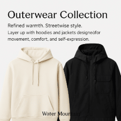 Water Mountain Outerwear Collection – Hoodies and Jackets